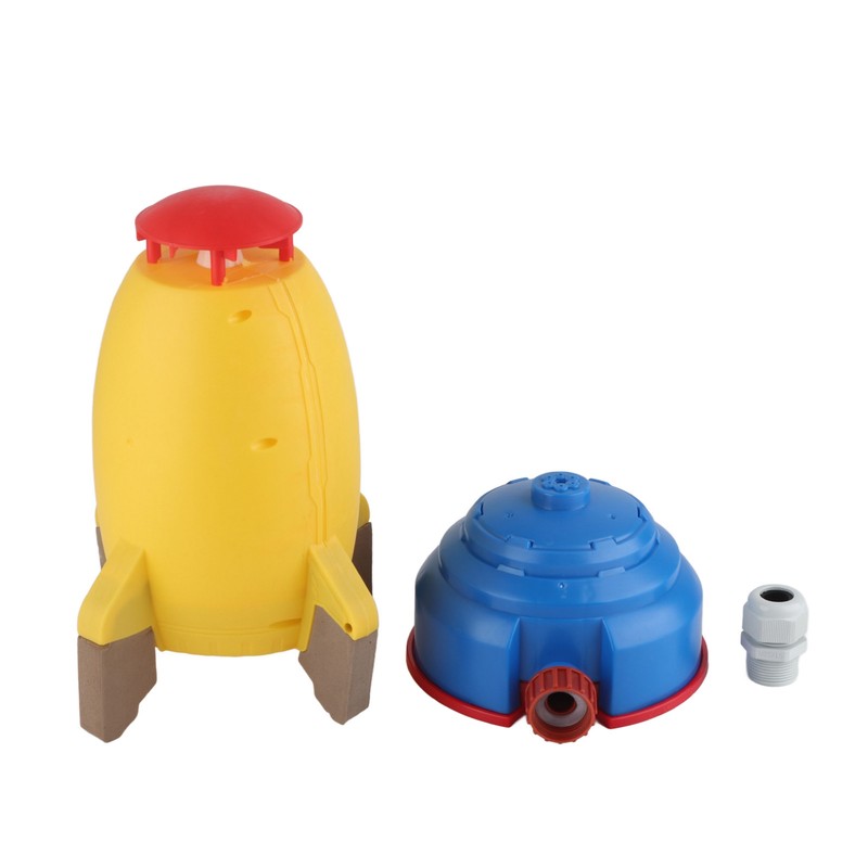 Outdoor Fly Sprinkler Launcher Water Toy 360° Rotating Flying Water