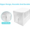 Goodsby 4 Pack Reusable Zippered Dust Bags Compatible with iRobot