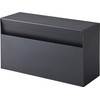 Yamazaki 5442 Wall Paper Holder, Black, Approx. W 9.6 x