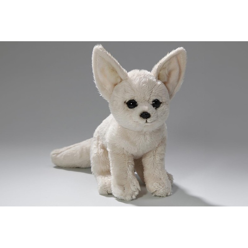 Carl Dick Fuchs, Wüstenfuchs, Fennek sitzend, Plüschtier, Kuscheltier ca. 18cm