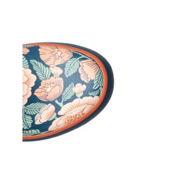 BOGS Women's Patch Ankle Tapestry Floral Rain Boot, Navy Multi, 9