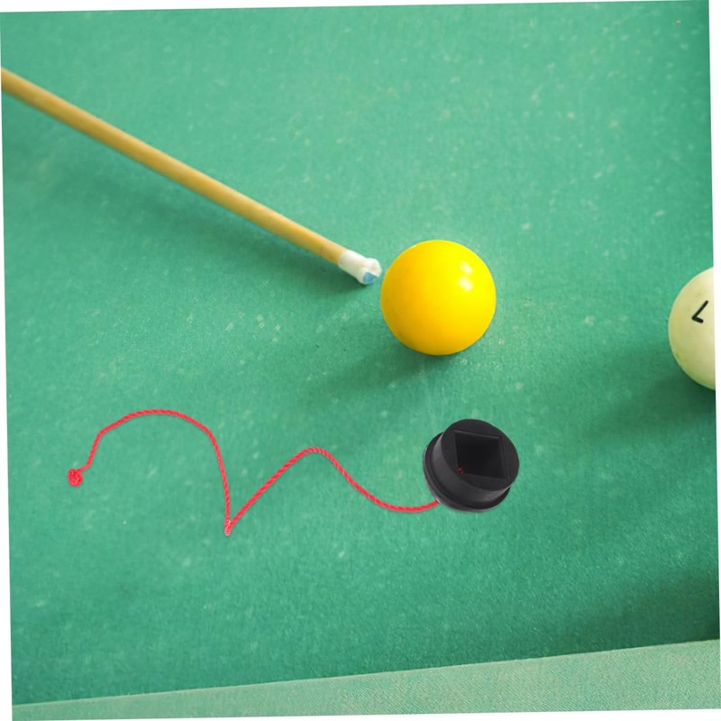 SUPVOX Chalk Holder Cord Pack Snooker Billiard Chalk Holders Rubber
