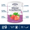 Augason Farms Freeze Dried Sliced Strawberries Can - Gluten Free