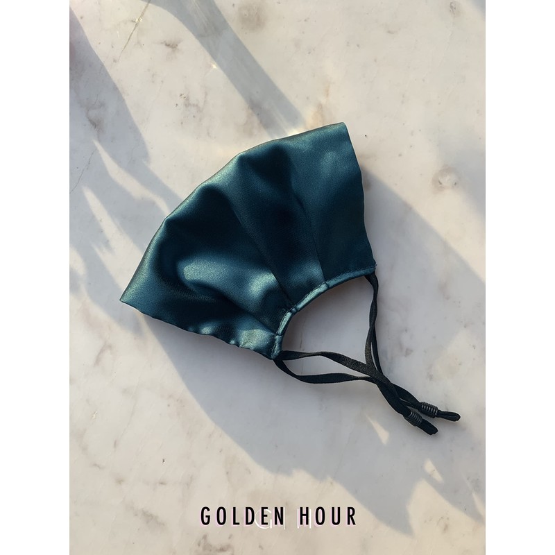 GOLDEN HOUR Silk Satin Face Mask | Sensitive Skin Face