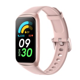 Septoui Fitness Tracker, 1.47 Inch Fitness Watch Heart Rate Monitor SpO2 Sleep Monitor Pedometer IP68 Waterproof Activity Tracker 100+ Sports Modes Smartwatch Women Men Smartband Vitality Pink