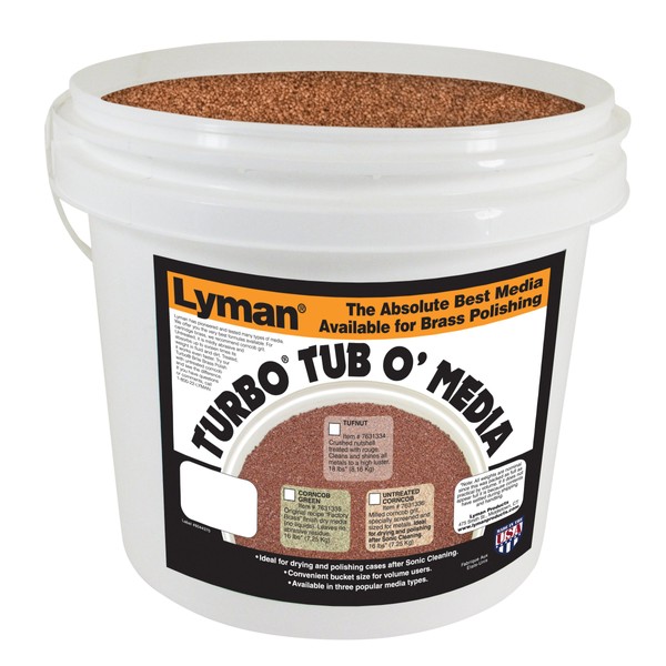 Lyman Small Tufnut Plus Reloading Tumbler Media (3 Pounds)