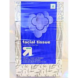 Facial Tissues 4 Pack- Up&Up