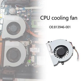 YINETTECH Laptop CPU Fan 4-Pin 4-Wire Computer CPU Fan Compatible with HP 15-AC/15-AF/15-AY/15-BA/15-BS/15-BW/250 G4/250 G5/255 G4/255 G5/TPN-C125