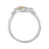 Silpada 'Bonfire' Sterling Silver and Brass Ring, Size 6, Size