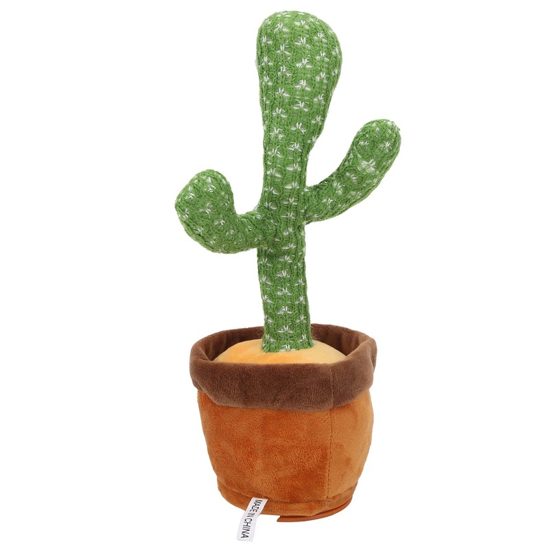 Electronic Cactus Plush Toys Singing Dancing Cactus Educational Children Kids