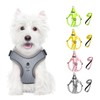 Feycig Dog Harness for Small Dogs, Anti-Pull Adjustable, Reflective Harness,