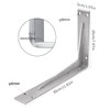 YUMORE Shelf Bracket Heavy Duty 12x8x2 in, 1/5IN Extra Thick