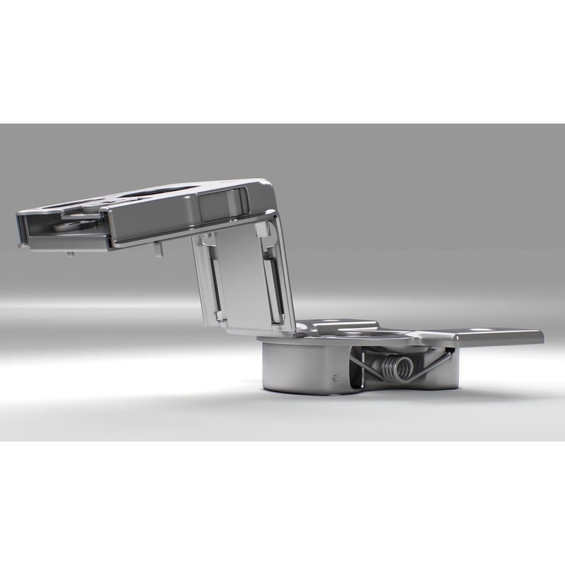 Berta 20-Pack, 1" 4D Overlay Soft Close Concealed Hinges for