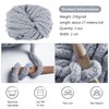 YushengTai Thick Wool, Pack of 2, 500 g, Light Grey