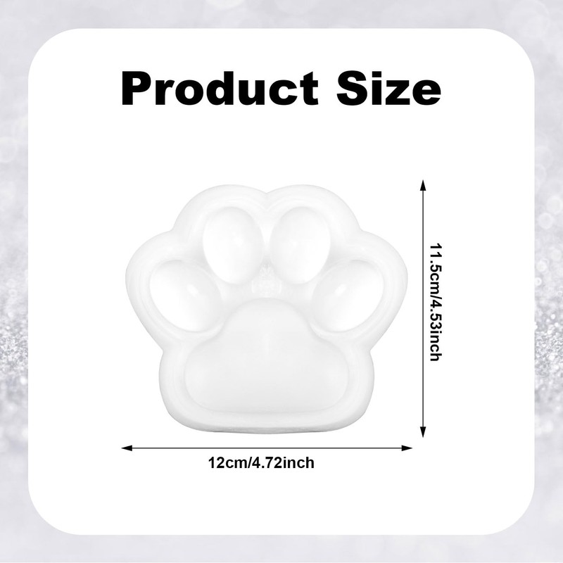 BOXOB Big Cat Paw Squeeze Toys, Cute Soft Large Cat