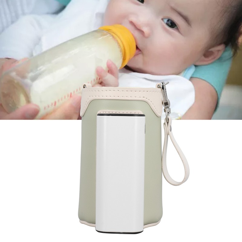 Portable Bottle Warmer Digital Display 21 Gears Temp Adjustable Rechargeable