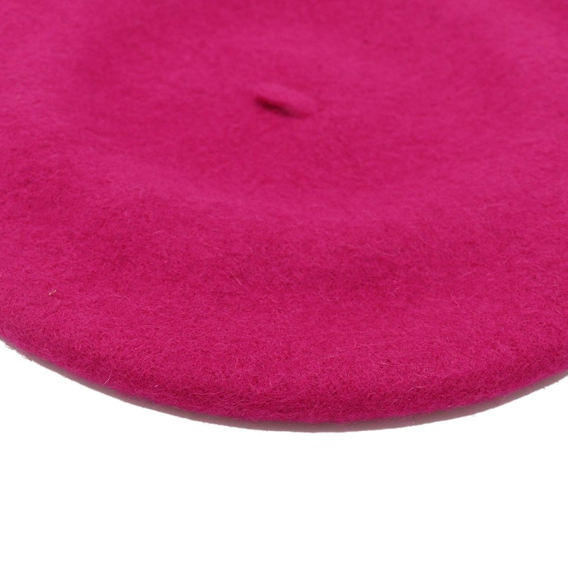 Umeepar Wool French Beret Hat Solid Color Winter Hat for