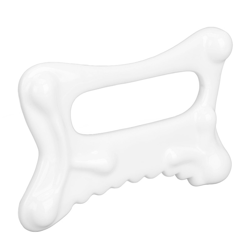 Ceramic Massager Tool Promotes Muscle Relaxation Face Body Contouring Guasha