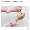 BIUDECO 2 Sets Face Wash Headbands Wristbands for Women Fluffy