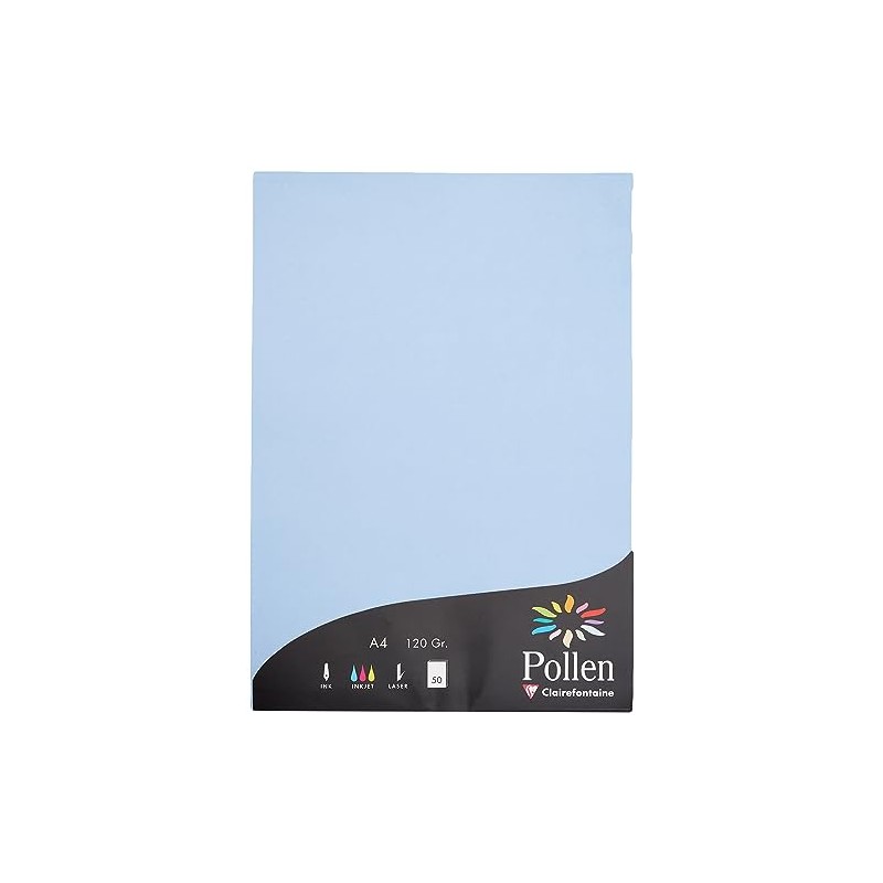 Clairefontaine - Ref 44238C - Pollen Coloured Paper (Pack of