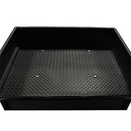 MADJAX Golf Cart Cargo Box Liner Mat | Textured Diamond Pattern Rubber Protectant | Compatible Golf Cart Cargo Boxes