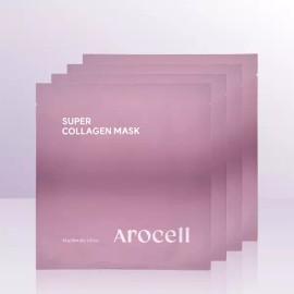 Arocell 아로셀 슈퍼콜라겐 마스크 (4매) x 1개 / IBY Arocell Super Collagen Mask (4 sheets) x 1 pack / IBY