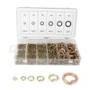 800 Piece Spring Ring Assortment for M3/M4/M5/M6/M7/M8 Spring Steel Pin