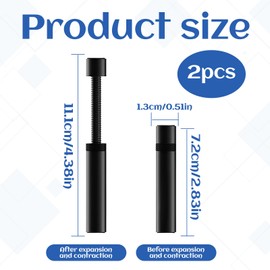 Graphics Card GPU Support Bracket, 2 Pcs GPU Bracket, GPU Brace Support, Vertical GPU Mount, Video Card Holder Bracket, GPU Sag Bracket (72-120mm)