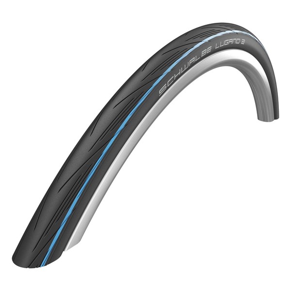Schwalbe UnisexÂ â Adult's Reife-1402882708 Bicycle Tyres, Black/Blue, 28 (EU)