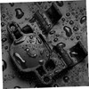 WHAMVOX 1set Bike Supplies Frame Bracket Locator Protective Cover Scratch-resistant