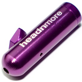 HEADNMORE® HM32 Snuff Dispenser Dispenser Purple Front Round Snuff Bottle Sniffer Snuff Scuff Portioner 1 Piece (without Funnel)