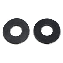 fiXte Washing Machine Hose Flexible Rubber Washers Seals 25mm (1") External Diameter 11mm Internal Diameter (2)