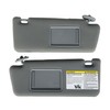 waltyotur 2 Pcs Car Sun Visor Gray Pair Left Right