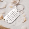 BOCHOI Dad Keyring for Stepdad Dad from Daughter Son Dad