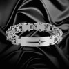 JMFENFA Men's Cross Bracelet, My Dear Dad Husband Son Grandson