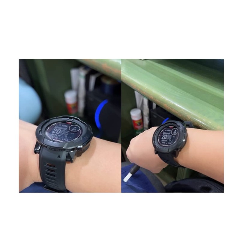 SHEAWA 2 Pcs Case Cover for Garmin Instinct 2 Protective