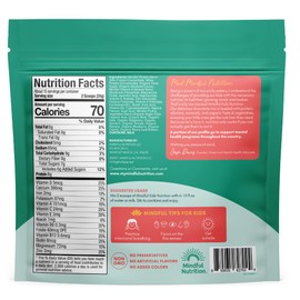 Mindful Nutrition Kids Protein Powder Shake Mix, Organic Fruit and Vegetable Green Superfoods, Vitamins, Minerals, Healthy Chocolate Milk Snack for Toddlers, Kids, Teens and Adults 12.7oz