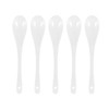 Geieold Set of 5 Ceramic Spoons Tea Spoon Jam Honey