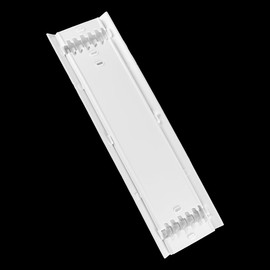 Sarini Kabelhalteklammern, Selbstklebende Wandkabelabdeckung, Kanal, überstreichbarer Kabelversteck, Anti-Kletter-System, Kabelversteck zum Verstecken von Kabeln, Wandhalterung, TV-Kabel, weiß