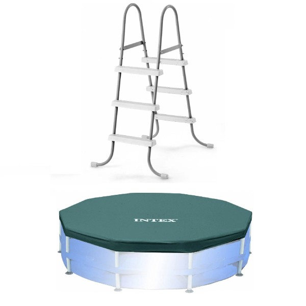 Intex Steel Frame Pool Ladder for 42' Wall Height &
