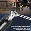 EVRBUL Upgraded Stainless Steel Top Wind Trailer Jack Crank Handle