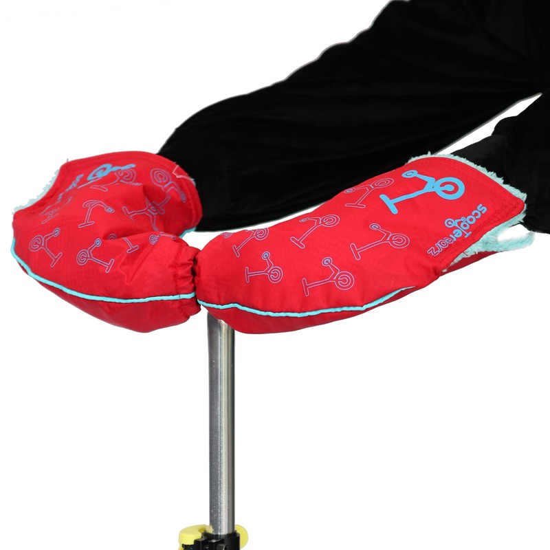 NEW! Scooterearz Red Handwarmers for Scooters