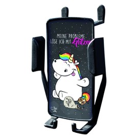 Pummeleinhorn Smartphone-Halter, Handy Halterung Auto, Lüftung, Lüftungsschlitz, Universal passend