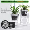 ORIMERC 25 Pack 3 inch Net Cup Pot with 25