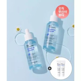 SKINFOOD [크림15ml(2개)] 블루 캐모마일 히알루로닉 앰플(50ml) 2개 SKINFOOD [Cream 15ml (2 pieces)] Blue Chamomile Hyaluronic Ampoule (50ml) 2 pieces