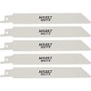 Hazet Reciprok Saw Blades (5 Pieces, Bevelled Scalloped Teeth for
