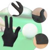 KAEGOUSY 4 Pcs Snooker Billiard Gloves Billiard Gloves Three Finger