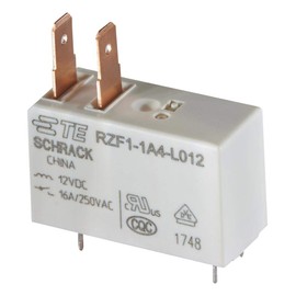 RZF1-1A4-L009 - Power Relay, SPST-NO, 9 VDC, 16 A, RZF Series, Through Hole, Non Latching, (Pack of 20) (RZF1-1A4-L009)
