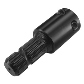 BUYMACHINERYPARTS PTO Adapter,125 HP, Female 1 3/8" & 21 Spline, Male 1-3/4" & 20 Spline, (1.375 Inch Female, 1.75 Inch Male), Extends PTO: 4-1/2"; Overall Length: 7-11/16"