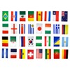 2014 Brazil World Cup Fabric Bunting- All 32 Flags 6